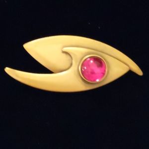 Modern Deco Brooch